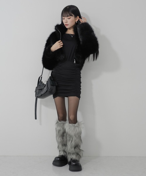 me+em select（ミームセレクト） レッグウォーマー 「 3color