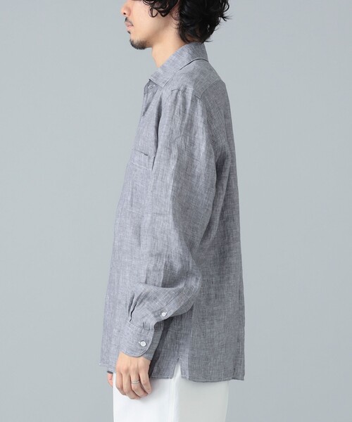 ORIAN シャツ 「別注」ORIAN / リネンコットン ワンピースカラー
