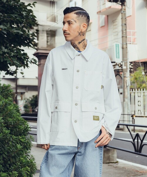 subciety ミリタリージャケット Subciety（サブサエティ） ミリタリージャケット モッズコート Utility
