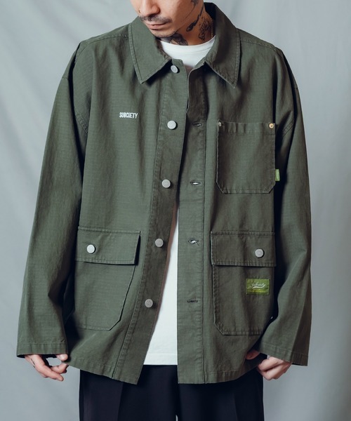 Subciety（サブサエティ） ミリタリージャケット モッズコート Utility