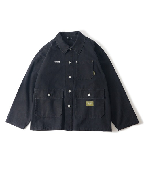 Subciety コート Subciety ミリタリージャケット モッズコート Utility shirt