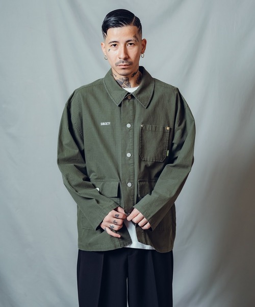 Subciety（サブサエティ） ミリタリージャケット モッズコート Utility