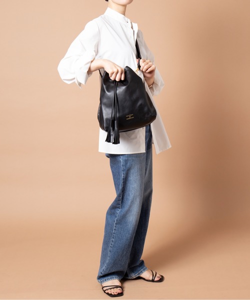 YOUNG&OLSEN 別注SMOOTH LEATHER STUDENT バッグ YOUNG&OLSEN 別注SMOOTH LEATHER STUDENT M KHWL（ハンドバッグ