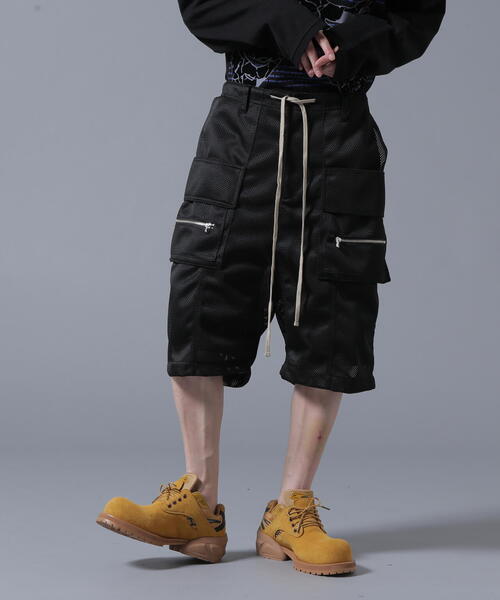 DankeSchon MESH SHORTS 短パン メッシュ ブラック DANKE SCHON パンツ DankeSchon/ダンケシェーン/MESH SHORTS