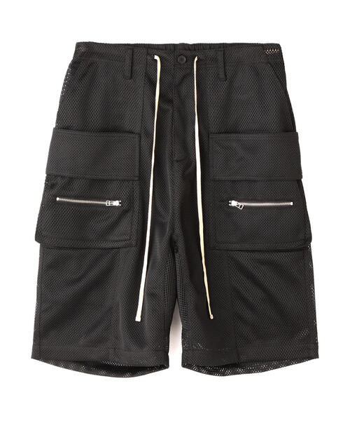 DankeSchon MESH SHORTS 短パン メッシュ ブラック DANKE SCHON パンツ DankeSchon/ダンケシェーン/MESH SHORTS