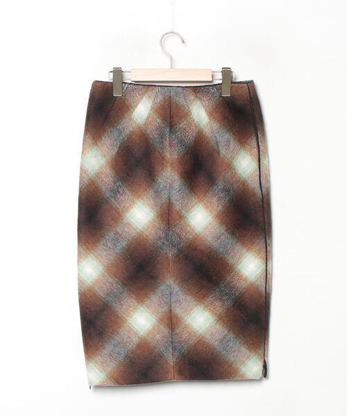N21  ヌメロヴェントゥーノ チェック タイトスカート N°21（ヌメロヴェントゥーノ） 「N21 numero ventuno」 チェック柄