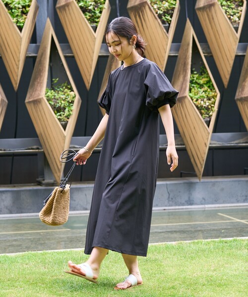 THOUSAND MILE☆サウザンドマイル パフスリーブワンピース☆Fサイズ FREAK'S STORE ワンピース THOUSAND MILE × STORE/サウザンド