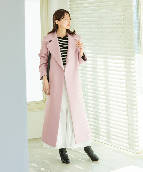 NOBLE（ノーブル） コート 36 ピンク レディース : ZOZOTOWN Yahoo!店