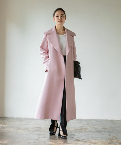NOBLE（ノーブル） コート 36 ピンク レディース : ZOZOTOWN Yahoo!店