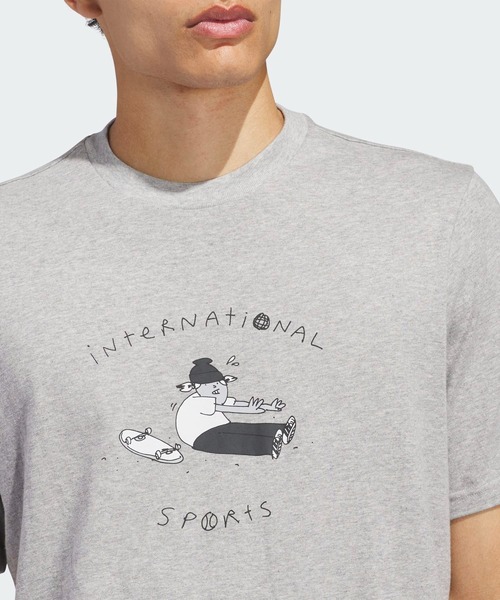 tシャツ ヘンリー・ジョーンズ ストレッチ 半袖Tシャツ（ジェンダーニュートラル） / アディダスオリジナルス adidas Originals メン | adidas | 05