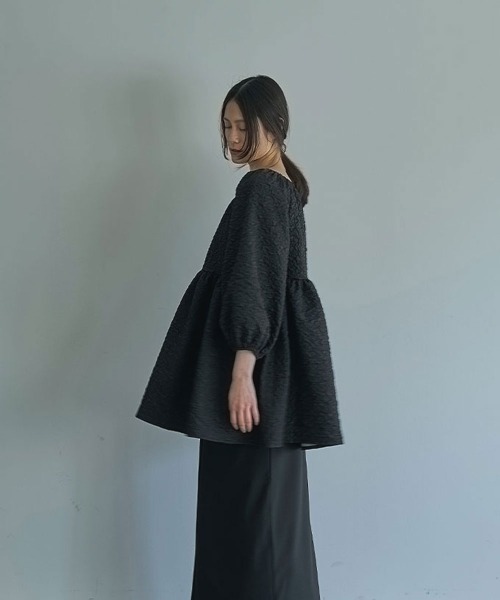 ブラウス シャツ RIPPLE TUNIC レディース