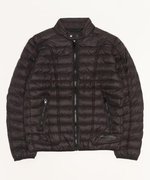 DIESEL（ディーゼル） 中綿ブルゾン SMALL ブラック メンズ : ZOZOTOWN