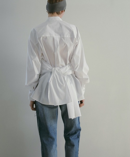 MANOF（マノフ） ブラウス シャツ MULTIWAY SHIRTS レディース