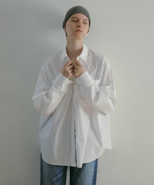 MANOF（マノフ） ブラウス シャツ MULTIWAY SHIRTS レディース