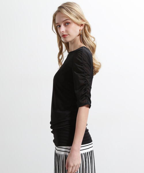 ピンキー＆ダイアン（PINKY&DIANNE）/◆シアードッキングシャーリングカットソー PINKY&DIANNE（ピンキー アンド ダイアン） tシャツ シアードッキング