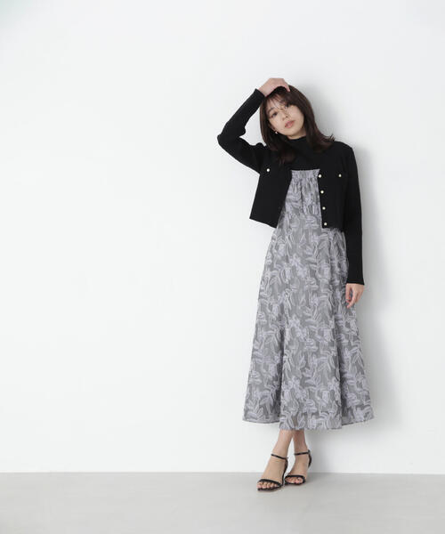 「NATURAL BEAUTY BASIC」 ニットアンサンブル FREE ベージュ レディース NATURAL BEAUTY BASIC 「NATURAL BASIC」 ニットアンサンブル