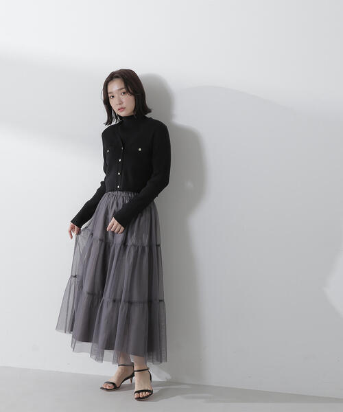 「NATURAL BEAUTY BASIC」 ニットアンサンブル FREE ベージュ レディース NATURAL BEAUTY BASIC 「NATURAL BASIC」 ニットアンサンブル