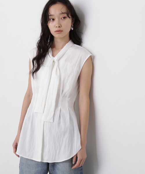 N.Natural Beauty Basic ブラウス シャツ ウエストタック