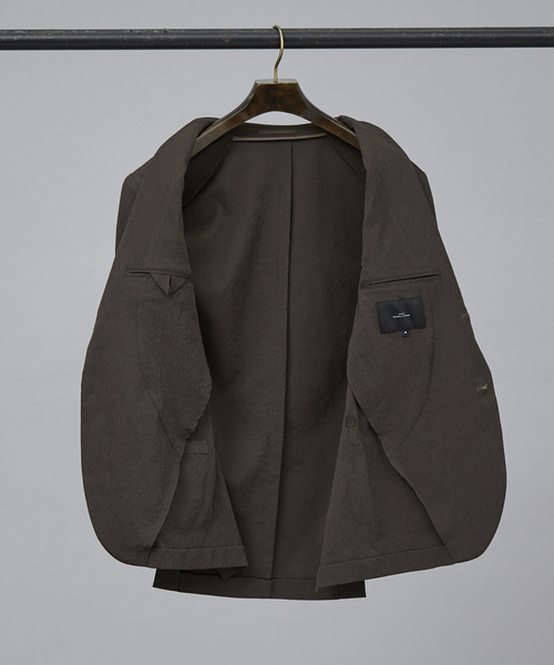 セットアップ 「セットアップ対応/FLEX JACKET」 PE-wrinkle ワッシャージャケット /ストレッチ 吸水速乾 イージーケア_23