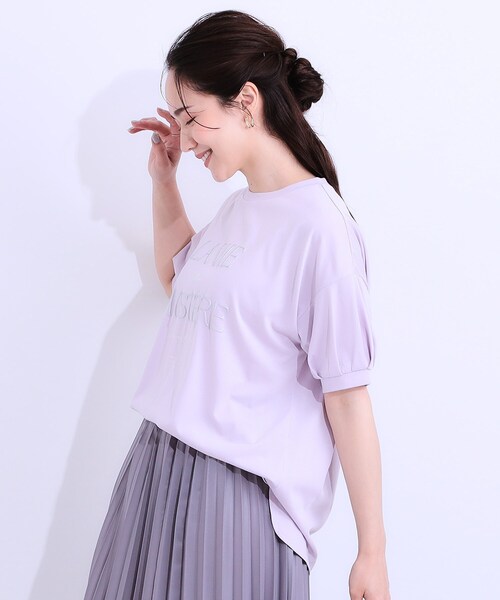 DRESKIP（ドレスキップ） tシャツ 半袖 「S-LL/ひんやり/UV」こなれ感