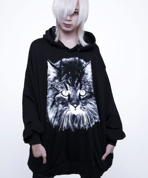 CIVARIZE 黒白 SILVER BULLET tシャツ 「CIVARIZE/シヴァーライズ」「キャット