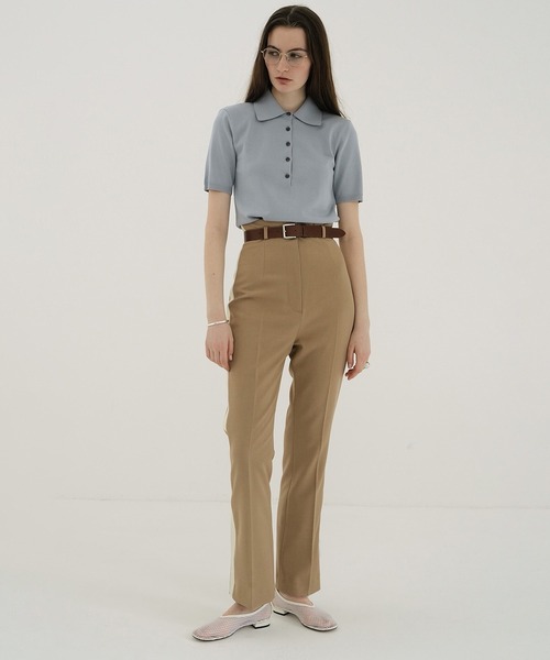 CLANE（クラネ） パンツ H/W SIDE LINE PANTS レディース : ZOZOTOWN