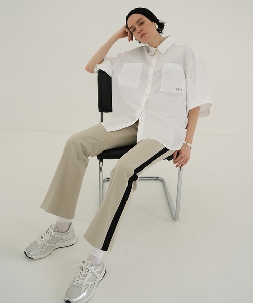 CLANE（クラネ） パンツ H/W SIDE LINE PANTS レディース : ZOZOTOWN