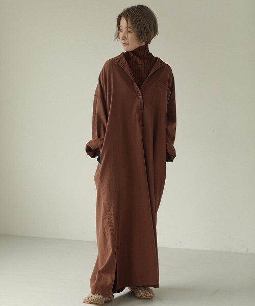 【ja】todayfulブラック ロングワンピース 36 TODAYFUL 「TODAYFUL」 長袖ワンピース 36 ブラック レディース