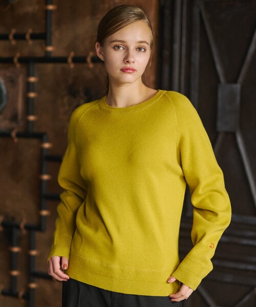 「DRESSTERIOR」 長袖ニット 38 ライトグレー レディース_画像4
