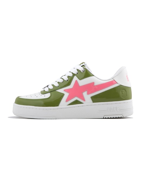 【Ｋ】BAPE STA スニーカー 緑/白 A BATHING APE® BAPE SK8 STA #1 | Bape official website – INT