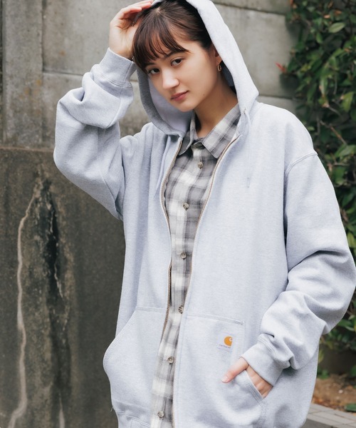 Carhartt（カーハート） パーカー 裏起毛 ミッドウェイト フルジップ