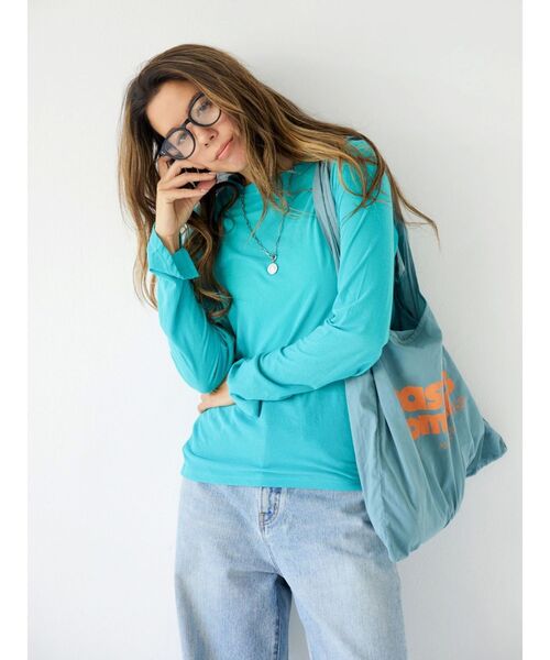 ＼期間限定10%OFF／予約商品/Ungrid アングリッド ハイツイストシアーロングスリーブTee 112552722601 9月末〜10月末入荷予定 ネコポス送料無料 返品不可 期間限定10%OFF】【予約商品】Ungrid アングリッド ハイツイスト