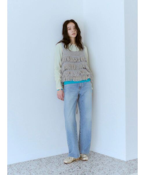 ＼期間限定10%OFF／予約商品/Ungrid アングリッド ハイツイストシアーロングスリーブTee 112552722601 9月末〜10月末入荷予定 ネコポス送料無料 返品不可 セール】ハイツイストシアーロングスリーブTee（Tシャツ