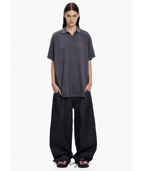 MASONPRINCE ジーンズ ルーズフィット インディゴ バギーデニムパンツ