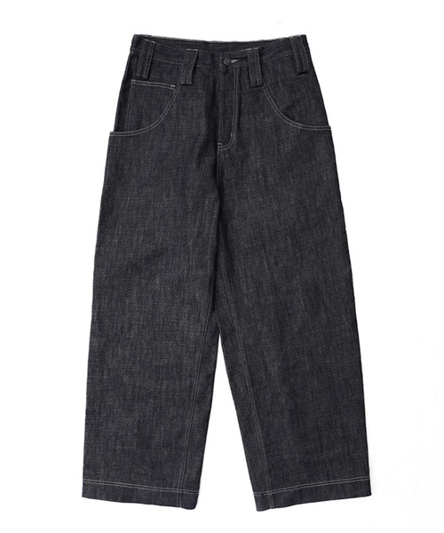 MASONPRINCE ジーンズ ルーズフィット インディゴ バギーデニムパンツ