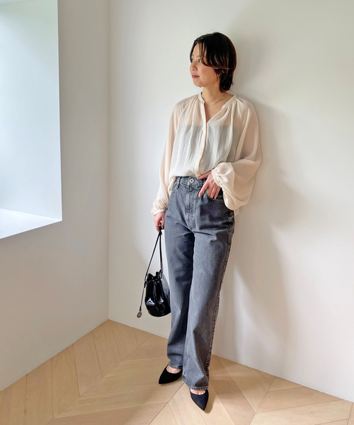LE TALON パンプス 4.5cmポインテッドストラップミュール