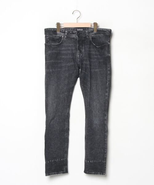 DIESEL LOUVE ブラックデニム パンツ 28 DIESEL BLACK GOLD 「DIESEL GOLD」 加工デニムパンツ 32