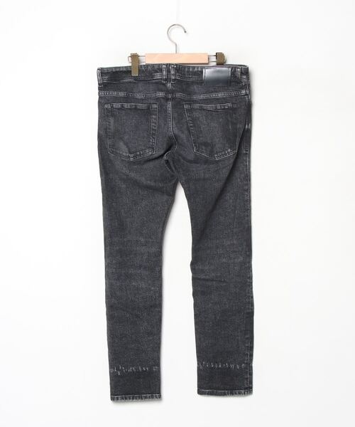 【最終値下げ】REFLEM カッティングデニムパンツ ブラック FREE DIESEL BLACK GOLD 「DIESEL GOLD」 加工デニムパンツ 32
