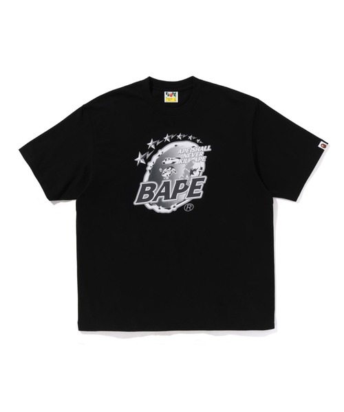 A BATHING APE tシャツ METAL HEAD RELAXED FIT TEE メンズ