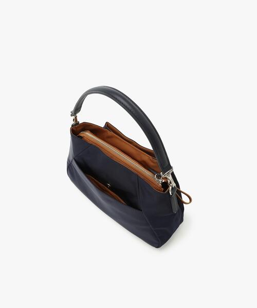【美品】agnes b. 　ナイロンショルダーバッグ　ネイビー agnes b. ショルダーバッグ バッグ ナイロン 2way OAS14−02