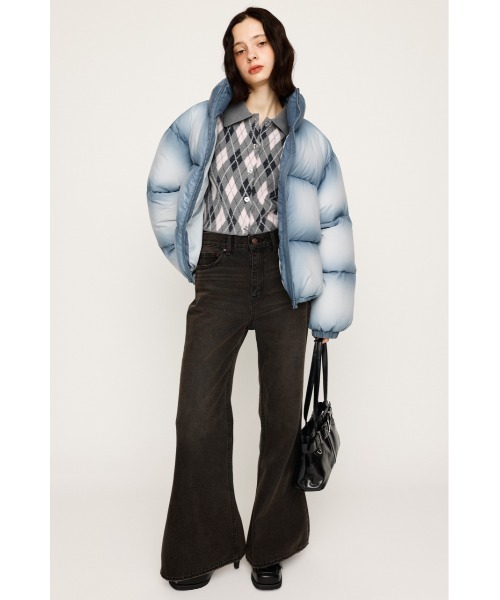 ポロシャツ ポロ 「2025AW」ARGYLE CHECK HG POLO SH アーガイルチェック ハイゲージ ポロシャツ 秋服 レディース SLY ポロシャツ ポロ 「2025AW」ARGYLE CHECK HG POLO SH