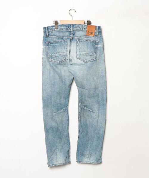 DENHAM ダメージ加工 W32 デニムパンツ DENHAM 「DENHAM」 ダメージ加工デニムパンツ 32 ブルー メンズ