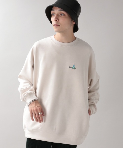 「RAGEBLUE」 長袖Tシャツ LARGE ライトグリーン メンズ