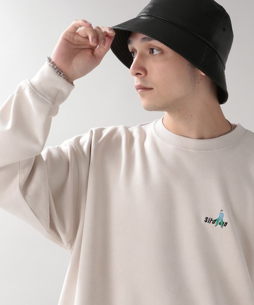 「RAGEBLUE」 長袖Tシャツ LARGE ライトグリーン メンズ