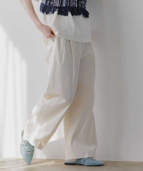 niko and…（ニコアンド） チノパンツ LARGE ベージュ レディース