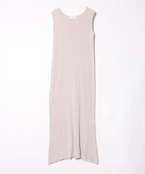 ebure ニットワンピース - ベージュ レディース : ZOZOTOWN Yahoo!店  