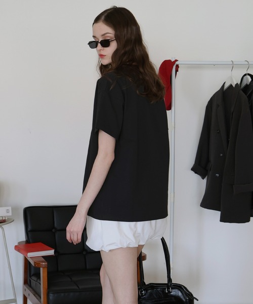 「Mili affinity」 半袖Tシャツ FREE オフホワイト レディース_画像2