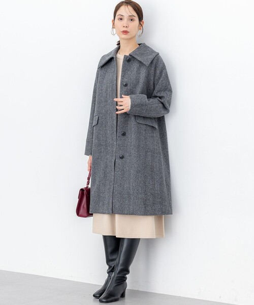 組曲（KUMIKYOKU） ワンピース シックフレアニットワンピース