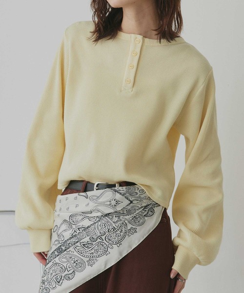 ad thie（アドティエ） ヘンリーネック tシャツ ヘンリーネック