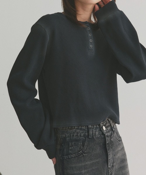 ad thie（アドティエ） ヘンリーネック tシャツ ヘンリーネック
